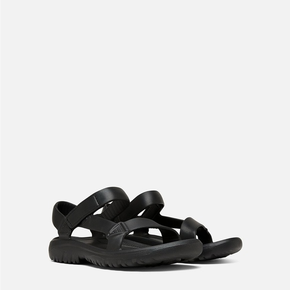 Teva Hurricane Drift black sandals kids C3 - Picture 1 of 6